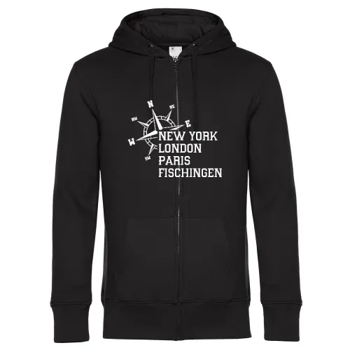 Weltstadt Fischingen Hoodie Männer King Zipped