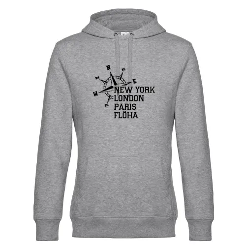 Weltstadt Flöha Hoodie Männer King Hooded