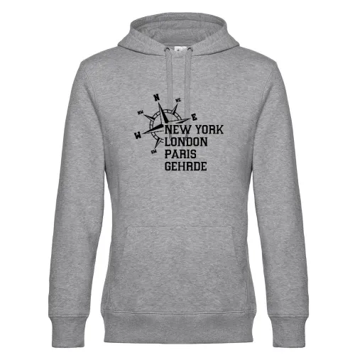 Weltstadt Gehrde Hoodie Männer King Hooded