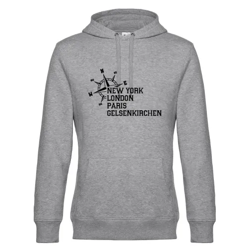 Weltstadt Gelsenkirchen Hoodie Männer King Hooded
