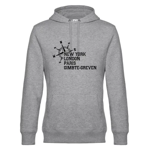 Weltstadt Gimbte-Greven Hoodie Männer King Hooded