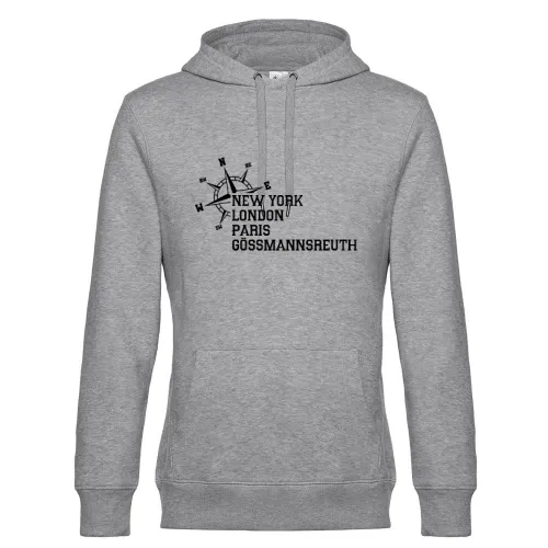 Weltstadt Gößmannsreuth Hoodie Männer King Hooded