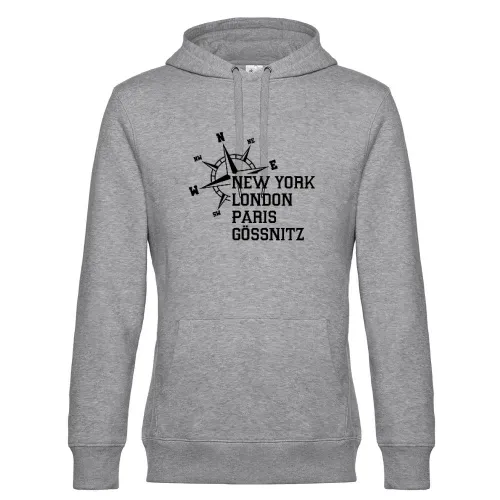 Weltstadt Gößnitz Hoodie Männer King Hooded