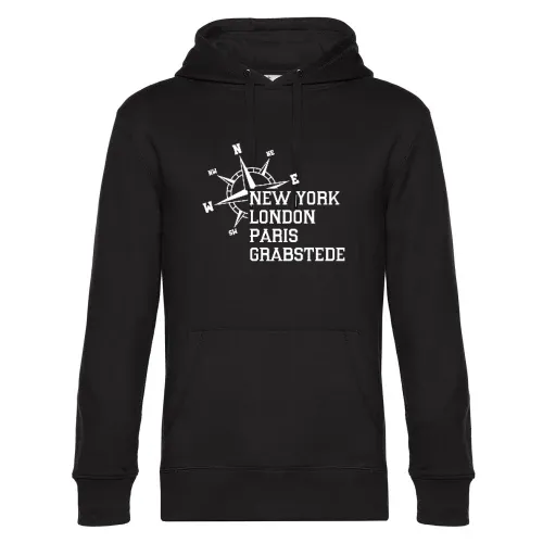 Weltstadt Grabstede Hoodie Männer King Hooded