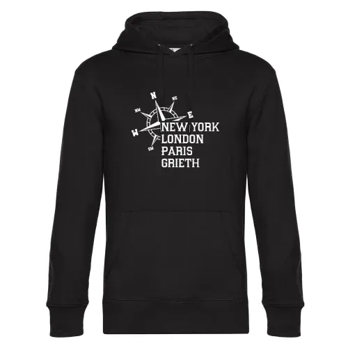 Weltstadt Grieth Hoodie Männer King Hooded