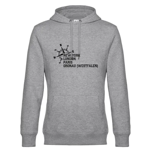 Weltstadt Gronau (Westfalen) Hoodie Männer King Hooded