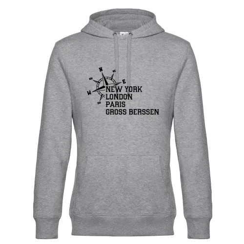 Weltstadt Groß Berßen Hoodie Männer King Hooded