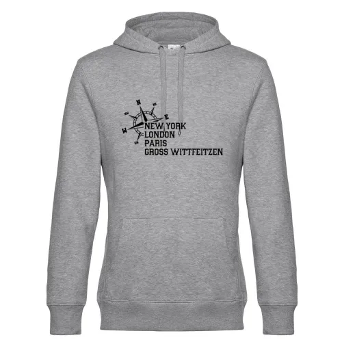 Weltstadt Groß Wittfeitzen Hoodie Männer King Hooded