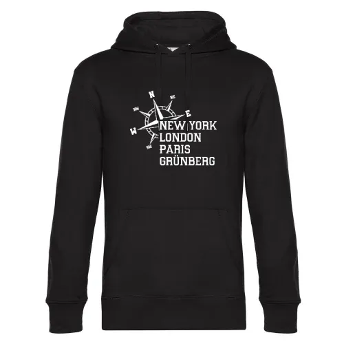 Weltstadt Grünberg Hoodie Männer King Hooded