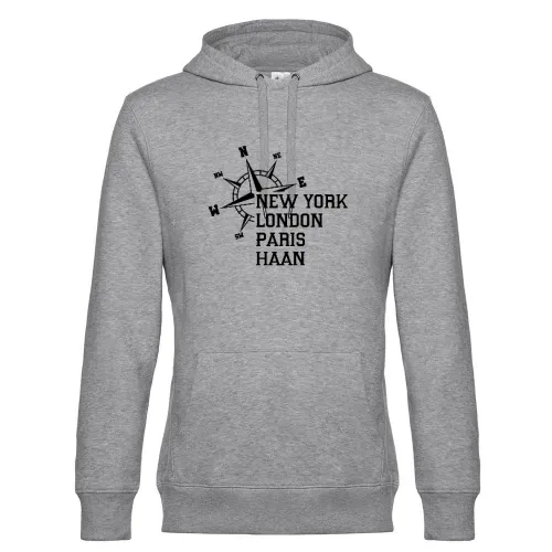 Weltstadt Haan Hoodie Männer King Hooded