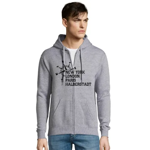 Weltstadt Halberstadt Hoodie Männer Seven