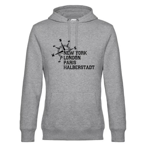 Weltstadt Halberstadt Hoodie Männer King Hooded