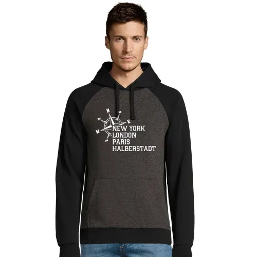Weltstadt Halberstadt Hoodie Männer Seattle