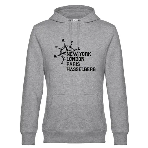 Weltstadt Hasselberg Hoodie Männer King Hooded