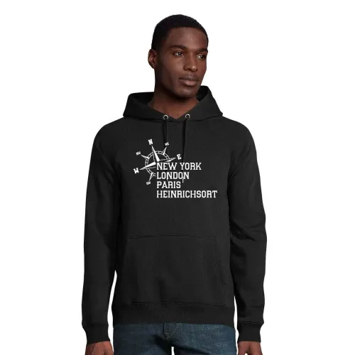 Weltstadt Heinrichsort Hoodie Männer Stellar Bio