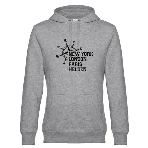 Weltstadt Helden Hoodie Männer King Hooded