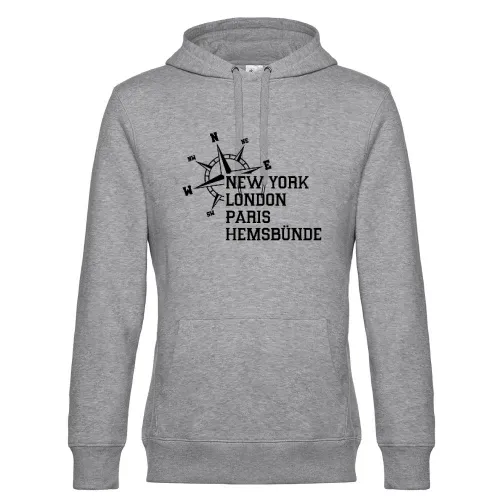 Weltstadt Hemsbünde Hoodie Männer King Hooded