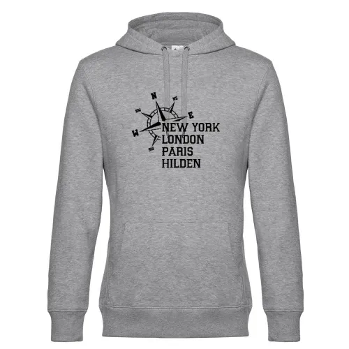 Weltstadt Hilden Hoodie Männer King Hooded
