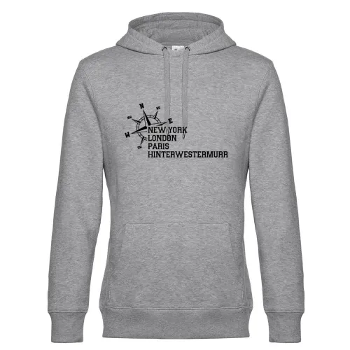 Weltstadt Hinterwestermurr Hoodie Männer King Hooded