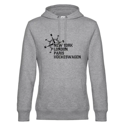 Weltstadt Hückeswagen Hoodie Männer King Hooded