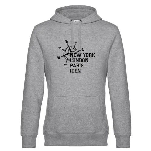 Weltstadt Iden Hoodie Männer King Hooded