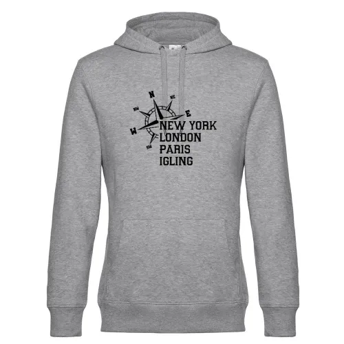 Weltstadt Igling Hoodie Männer King Hooded