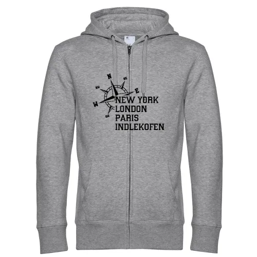 Weltstadt Indlekofen Hoodie Männer King Zipped