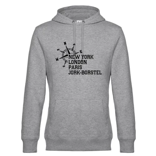Weltstadt Jork-Borstel Hoodie Männer King Hooded