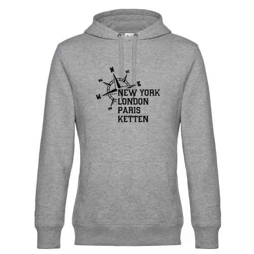 Weltstadt Ketten Hoodie Männer King Hooded