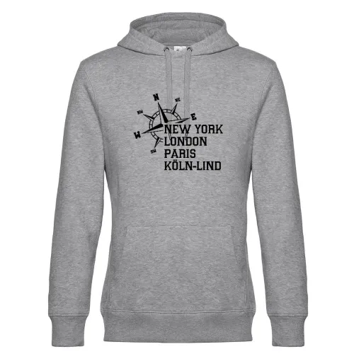 Weltstadt Köln-Lind Hoodie Männer King Hooded