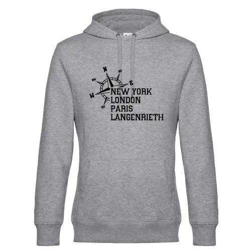 Weltstadt Langenrieth Hoodie Männer King Hooded