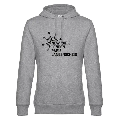 Weltstadt Langenscheid Hoodie Männer King Hooded