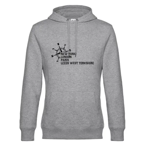 Weltstadt Leeds West Yorkshire Hoodie Männer King Hooded