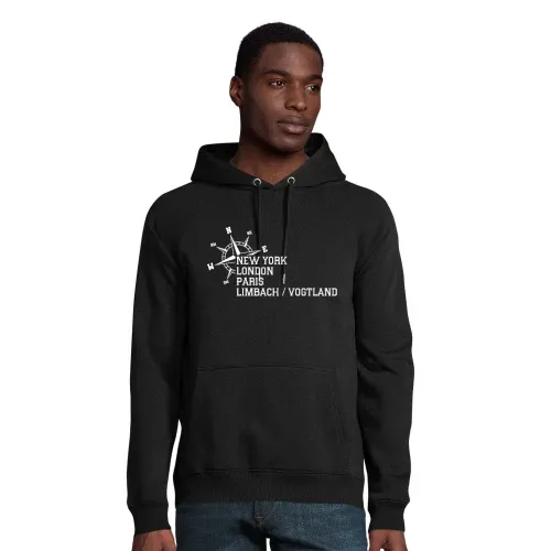 Weltstadt Limbach / Vogtland Hoodie Männer Stellar Bio