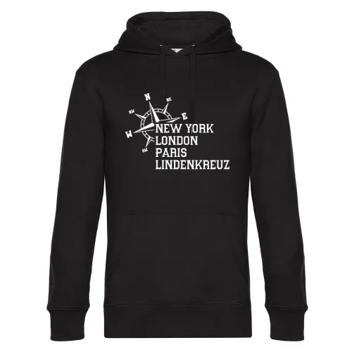 Weltstadt Lindenkreuz Hoodie Männer King Hooded