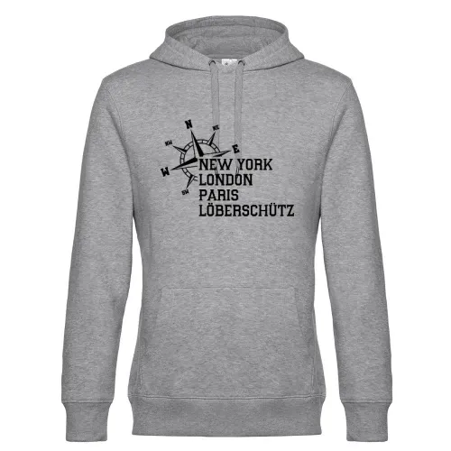 Weltstadt Löberschütz Hoodie Männer King Hooded