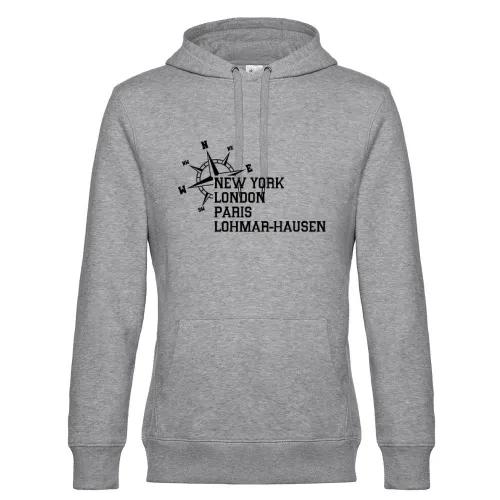 Weltstadt Lohmar-Hausen Hoodie Männer King Hooded
