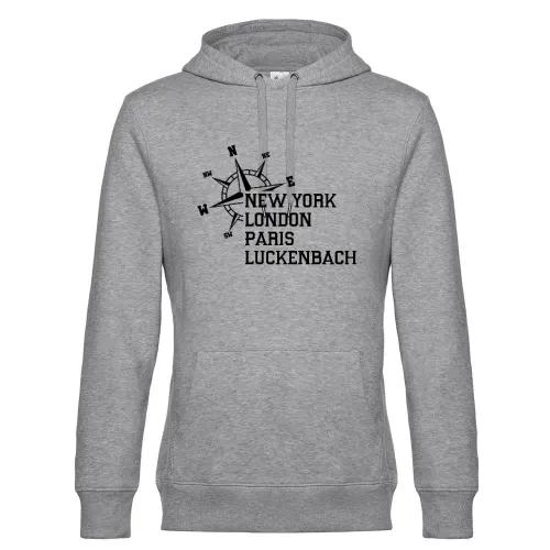 Weltstadt Luckenbach Hoodie Männer King Hooded