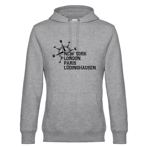 Weltstadt Lüdinghausen Hoodie Männer King Hooded