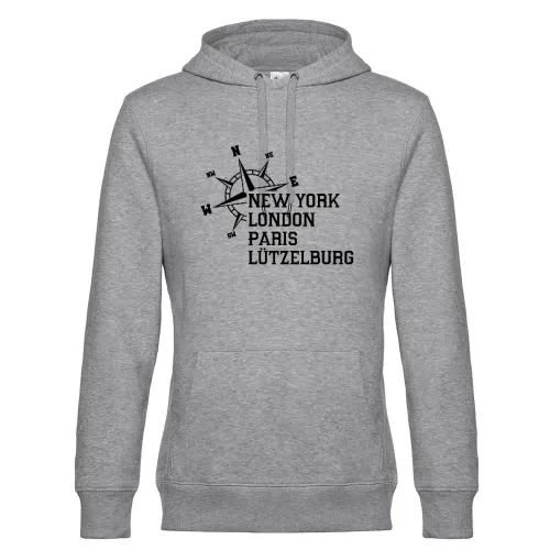 Weltstadt Lützelburg Hoodie Männer King Hooded