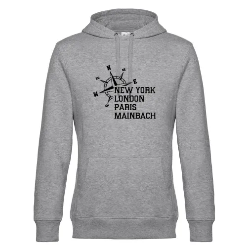 Weltstadt Mainbach Hoodie Männer King Hooded