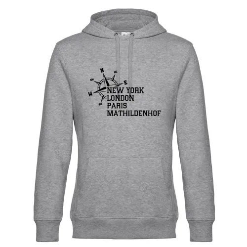 Weltstadt Mathildenhof Hoodie Männer King Hooded