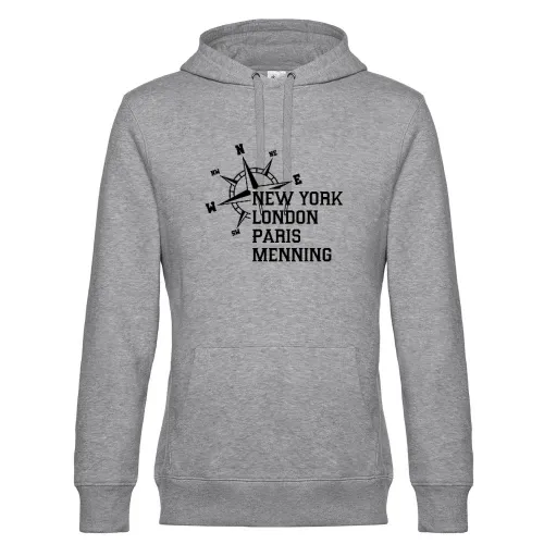 Weltstadt Menning Hoodie Männer King Hooded