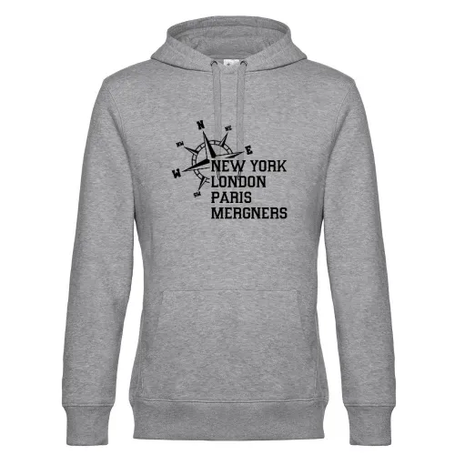Weltstadt Mergners Hoodie Männer King Hooded