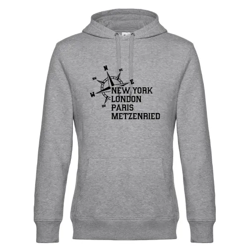 Weltstadt Metzenried Hoodie Männer King Hooded