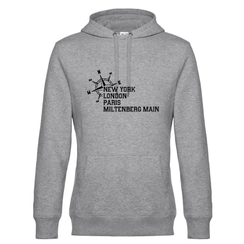 Weltstadt Miltenberg Main Hoodie Männer King Hooded