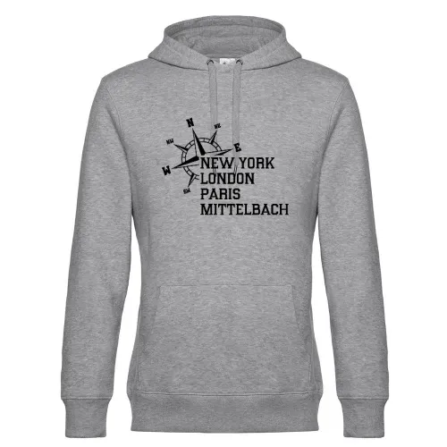 Weltstadt Mittelbach Hoodie Männer King Hooded