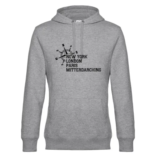 Weltstadt Mitterdarching Hoodie Männer King Hooded