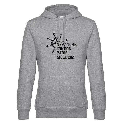 Weltstadt Mülheim Hoodie Männer King Hooded