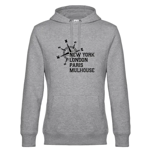 Weltstadt Mulhouse Hoodie Männer King Hooded